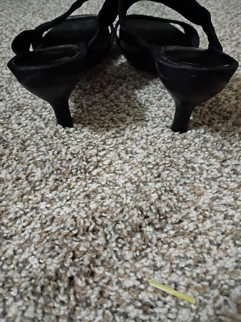 Woman's Salvatore Ferragamo Black Double Strap Slide Sandals Gancini Embossed. 6 - Picture 2 of 10